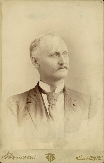 Lamdin E. Irwin, 1st Lieutenant and Adjutant, 14th Missouri Cavalry (Union) by Kansas City Thomson
